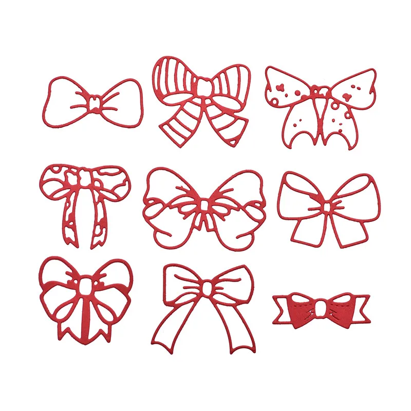 

Naifumodo Bow Dies Metal Cutting Dies for Card Making Scrapbooking Embossing Cuts Paper Decor Stencil Craft New 2019 for Dies