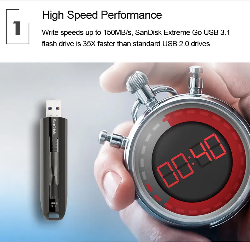 SanDisk Extreme Go USB 3,1 флеш-накопитель 128 ГБ флеш-накопитель 64 ГБ высокоскоростная карта памяти USB накопитель U диск SDCZ800