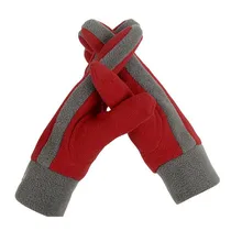 CKAHSBI зимний теплый непродуваемый водонепроницаемый кашемировые перчатки варежки флис открытый для катания на лыжах, верховой езды спортивные перчатки высокого качества