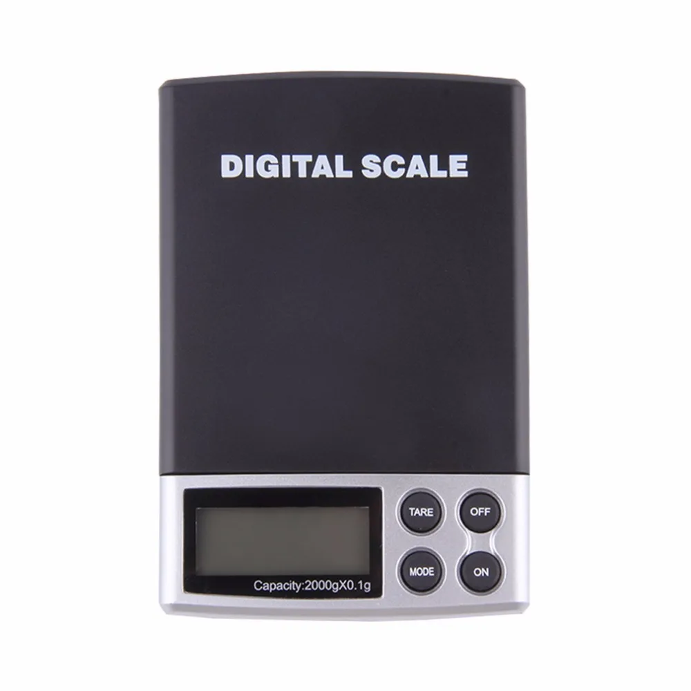 Точные 2000 г x 0,1 г мини карманные грамм электронные цифровые ювелирные весы Взвешивание кухонные весы с ЖК-дисплеем