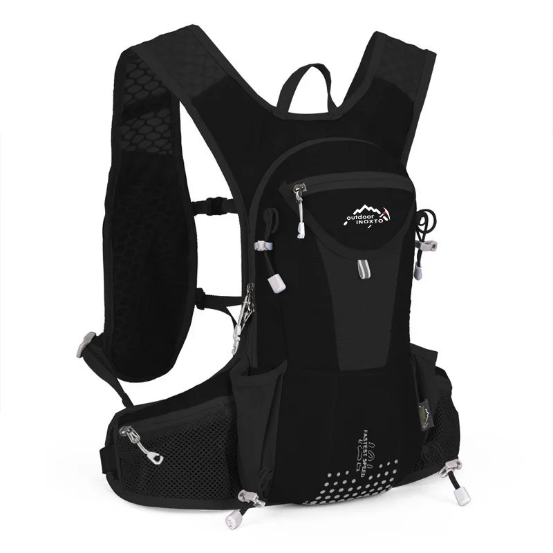 Гидратационная сумка MTB велосипедная сумка для активного отдыха для альпинизма, пешего туризма, дышащий рюкзак для велоспорта, сумка для горной езды - Цвет: black