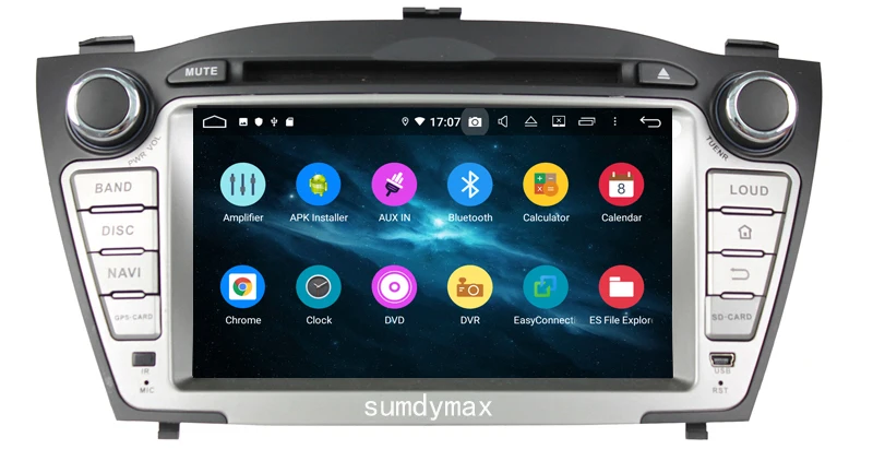 Excellent Octa core 4G RAM 64G ROM android 9.0 car dvd multimedia player for Hyundai IX35 Tucson 2009-2012 car radio headunit wifi gps 6