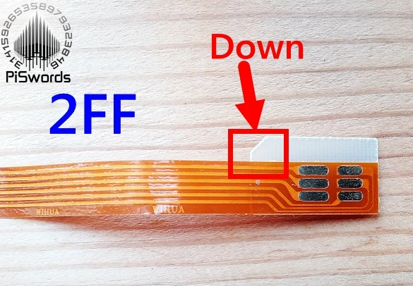 Переходник для сим карты 2FF стандартный удлинитель 3FF micro мягкий кабель адаптер 148