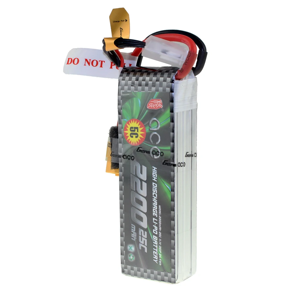 Gens ACE Lipo 3S литиевая батарея 11 1 V 800 1300 1800 2200 3300 4000MAH 15C 20C 25C четырехосевая