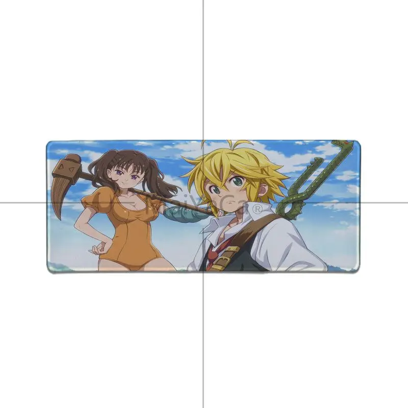 Коврик для мыши Maiyaca Nanatsu no Taizai The Seven Deadly Sins прочный Настольный коврик большой с