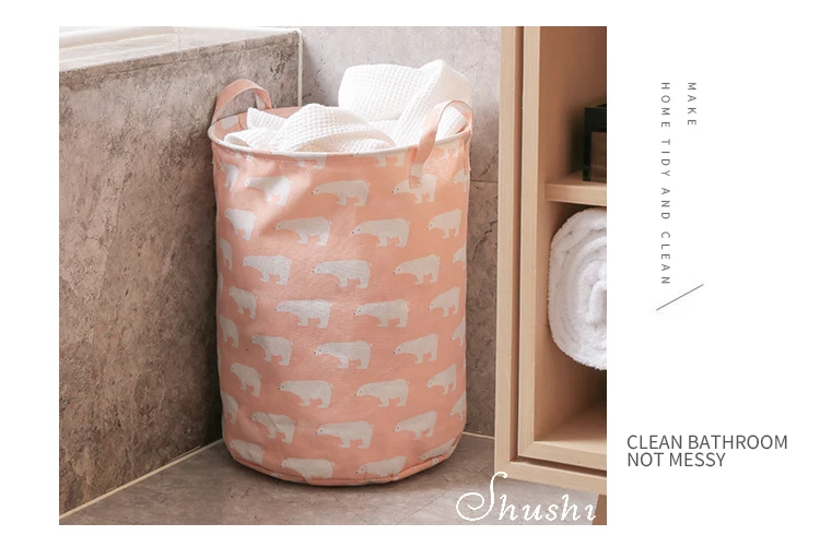 Cotton laundry hamper (14)