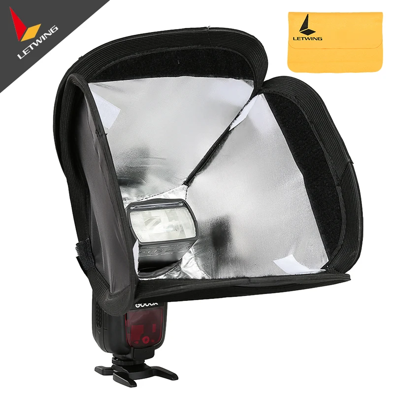 Buy Photo Studio 23x23cm On Camera Flash Softbox for