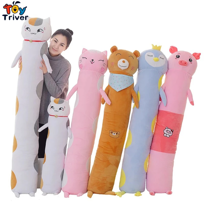 145cm Plush Natsume s Book of Friend Cat Bear Pig Penguin Toy Doll Boyfriend Long Pillow
