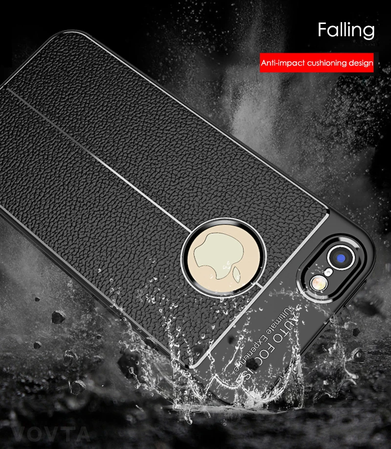 VOVTA high quality Phone Cases For iPhone 5s Case 7 Plus SE 5 Cases Soft Anti-Knock Cover For iPhone 8 7 Case 8 Plus Capa 10