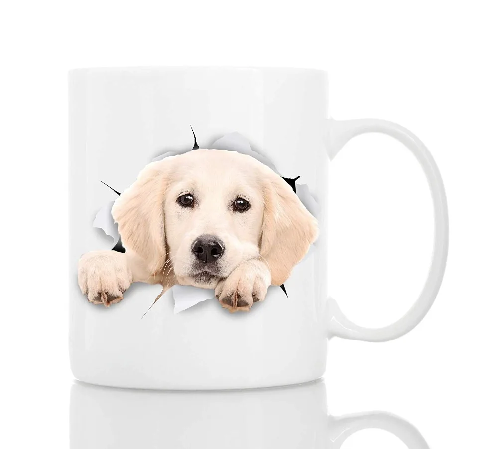 

Labrador Dog Mug Ceramic 11oz Funny Coffee Mug Perfect Dog Lover Gift | Cute Novelty Coffee Mug Present |Great Birthday