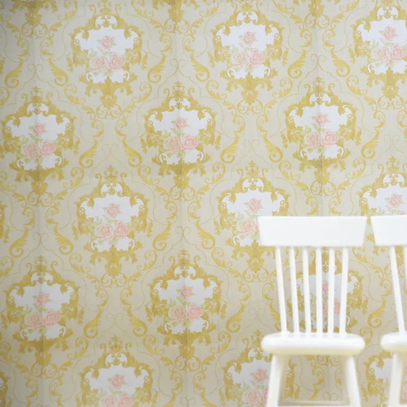 

YOUMAN Modern wall Waterproof PVC Decorative Removable Background Vinyl Wallpaper Decor 3d Wall Papers Flower Wall Paper Roll