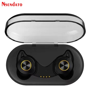 

True Wireless Earbuds Sports Bluetooth 5.0 TWS Stereo Music Hifi Earphones Ear hook Headphone Headset for Phone with Charger Box