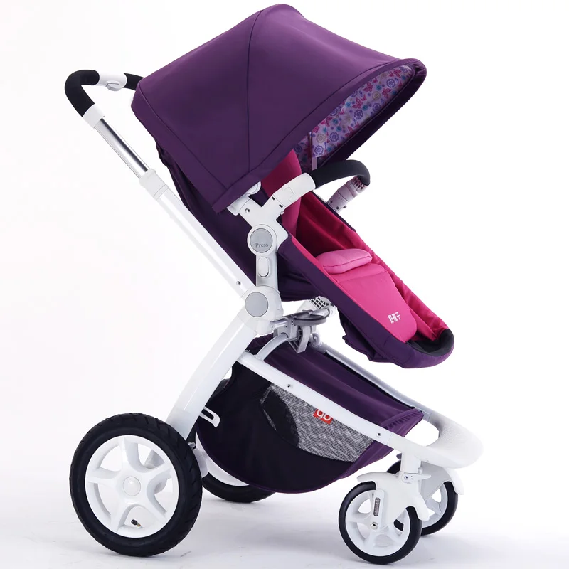Good Quality Portable Baby Strollers Children Carriage Stroller Fashion Baby Buggy Pushchair High Landscape Pram Free Shipping Wholesale Mother & Kids