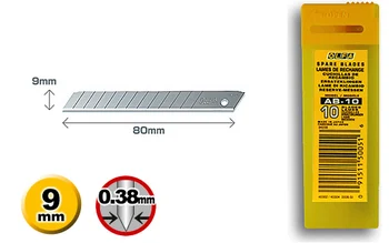 

2018 Top Fashion Direct Selling Tool Sets Japan Olfa Ab - 10 Small 9 Mm Knife Blades