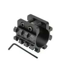 Горячая диаметр 25 мм кольцо тактические 3 Пикатинни на одну сторону для 12 калибра 5 позиции ствола крепление 5 точек крепления 500