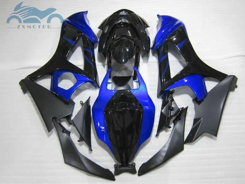 

Custom Fairing set for Suzuki GSXR 1000 2007 2008 GSXR1000 K7 K8 ABS road street motorcycle fairings kit 07 08 blue black K78