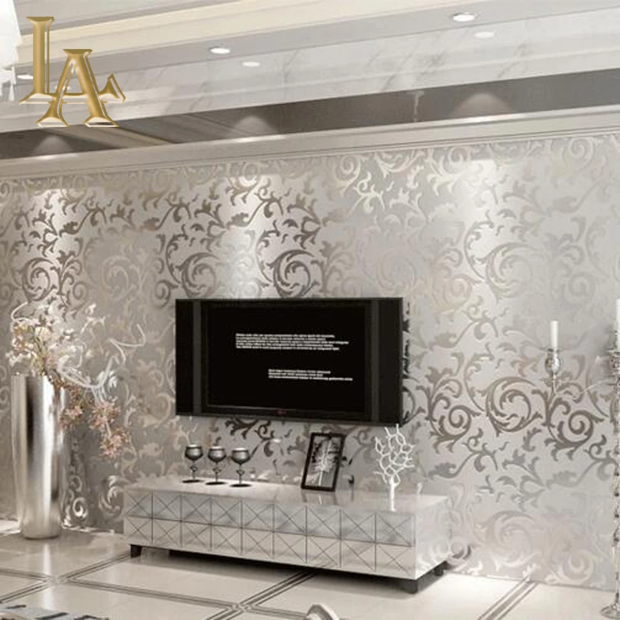 Alta Qualidade Estilo Europeu Papel De Parede N O Tecido Buttercup -> Papel De Parede Para Sala Folhas Alta Qualidade Estilo Europeu Papel De Parede N O Tecido Buttercup -> Papel De Parede Para Sala Folhas