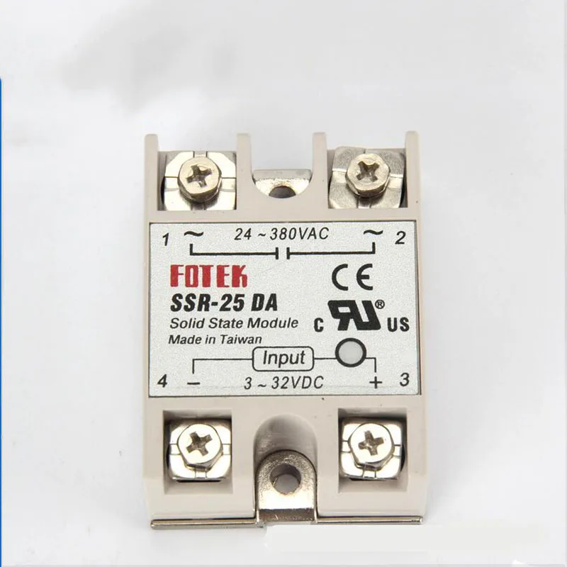 Solid State Relay SSR 10DA 10A input 3 32V DC output 24 380V AC X10in