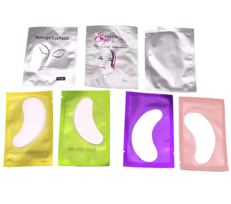 

100pairs Make Up Eye pads Disposable eyelashes patches for Eyelash Extension Moisture Eyelash Extension Eye Tips Sticker Wraps