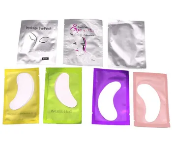 

100pairs Make Up Eye pads Disposable eyelashes patches for Eyelash Extension Moisture Eyelash Extension Eye Tips Sticker Wraps