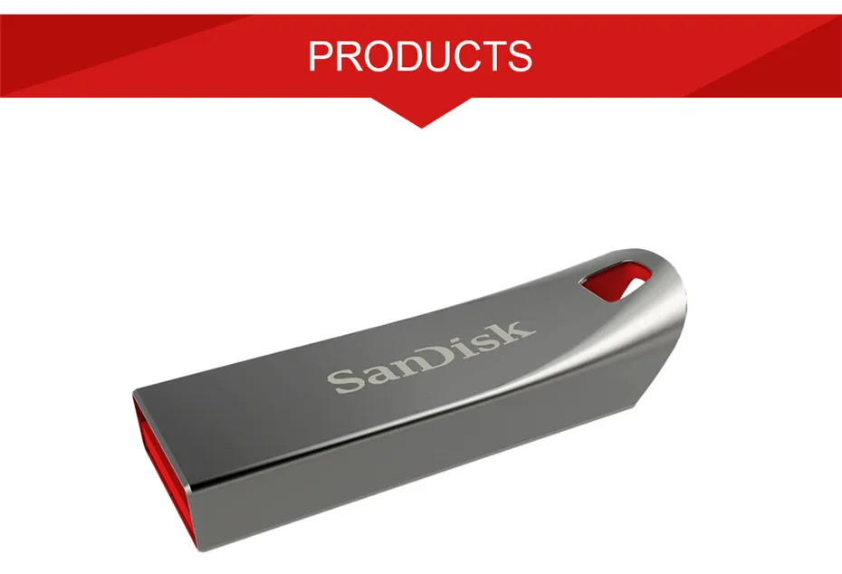 SanDisk CZ71 USB флеш-накопитель 16 ГБ 32 ГБ 64 Гб металлический Флешка 64 Гб cle usb ключ флеш-накопитель ручка-накопитель usb флешка Бесплатная доставка