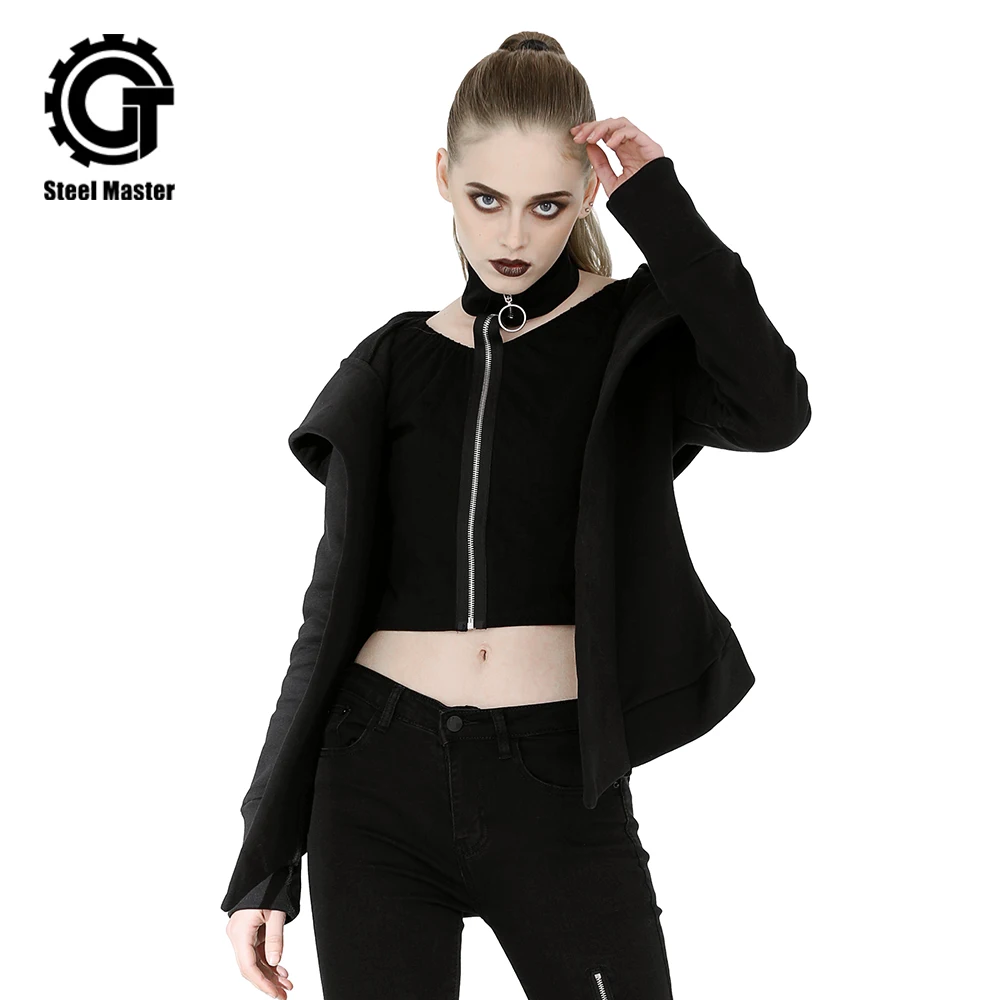 

2019 Dark Big Big Sweater BF Wind Irregular Witch Cloak Jacket Personality Cardigan Top Long Sleeve Bat Jacket
