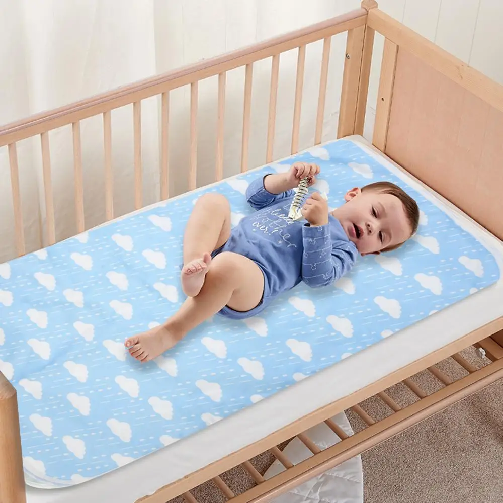 

50cmX70cm Baby Diaper Changing Mat Newborn and Toddlers Waterproof Reusable Nappy Multi Function Washable Changing Pad for Baby