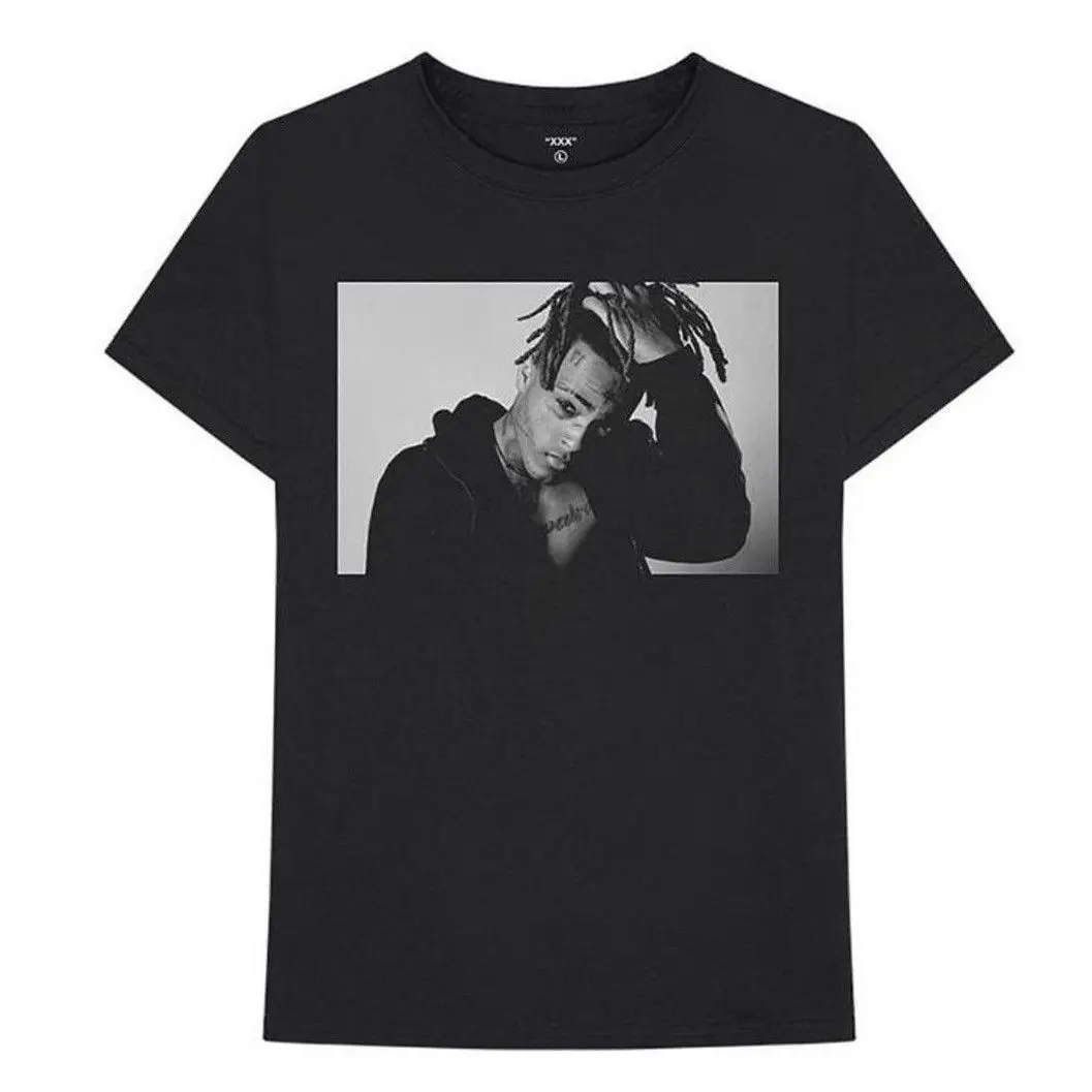 

Authentic XXXTENTACION 17 Memorial Limited Merch Deadstock Sealed Never Worn RIP Casual Plus T-Shirts Style Tops Tee Size S-3Xl