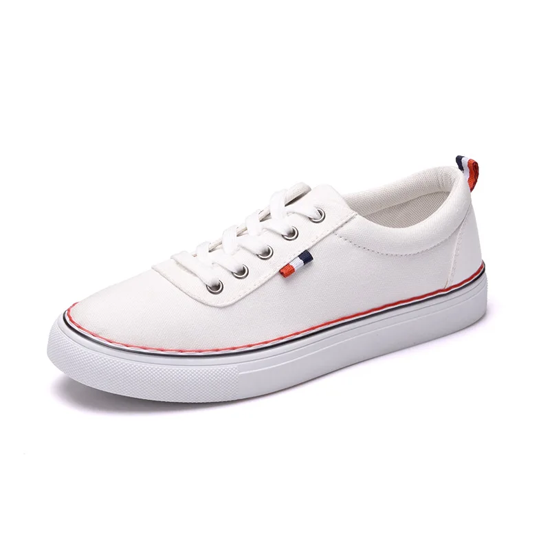 New Arrival Men Canvas Shoes Spring autumn Unisex Lace up Style Rubber Fashion Casual Youth Lover