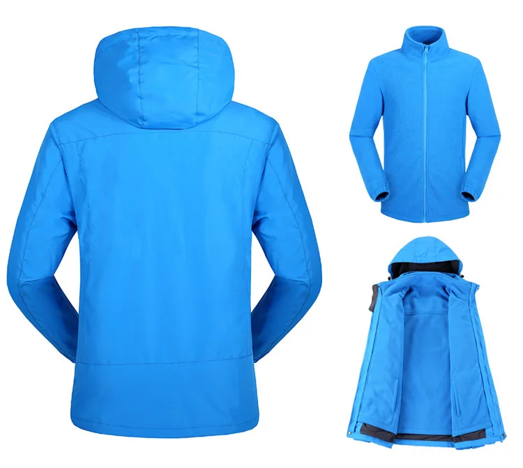 Зимний мужской лыжный светильник, лыжная куртка для походов, кемпинга, Спортивная флисовая ветровка, теплые флисовые штаны, мужские комплекты