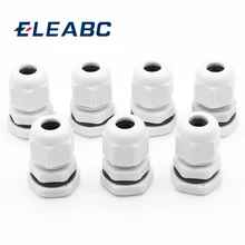 10 шт. Высокое качество IP68 PG9 4-8 мм водонепроницаемый нейлоновый кабельный ввод Водонепроницаемая прокладка пластиковый водонепроницаемый разъем