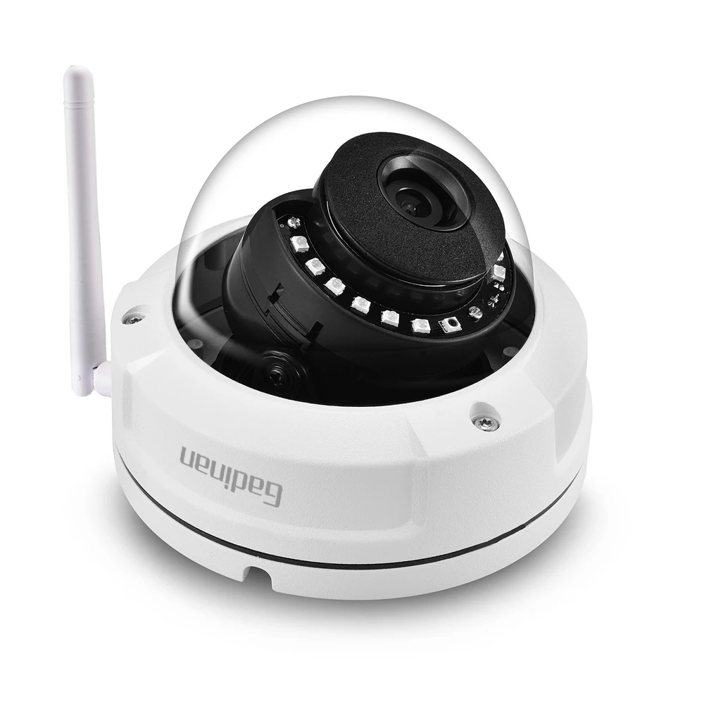 GADINAN iCSEE Dome IP Camera Vandal-proof 5MP 2592*1944 WiFi 2.4G Wireless Wired Security Cam with