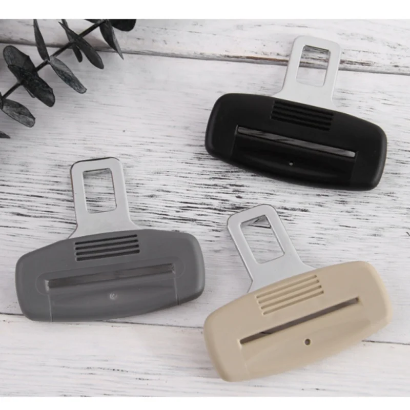 

Car Seat Belt Clip Extender Safety Seatbelt Buckle Plug Socket Black Extension Auto Accessories