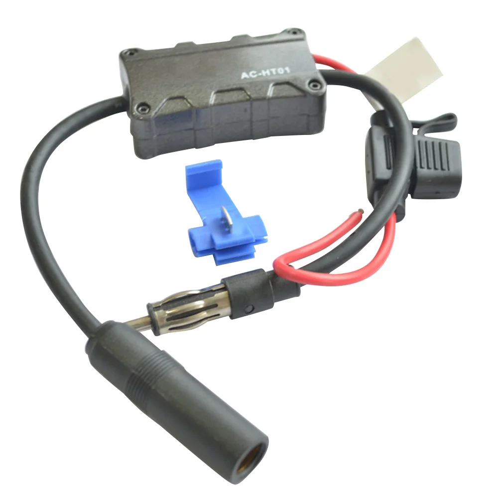 Universal Automobile Car FM Radio Stereo Antenna Signal Amplifier