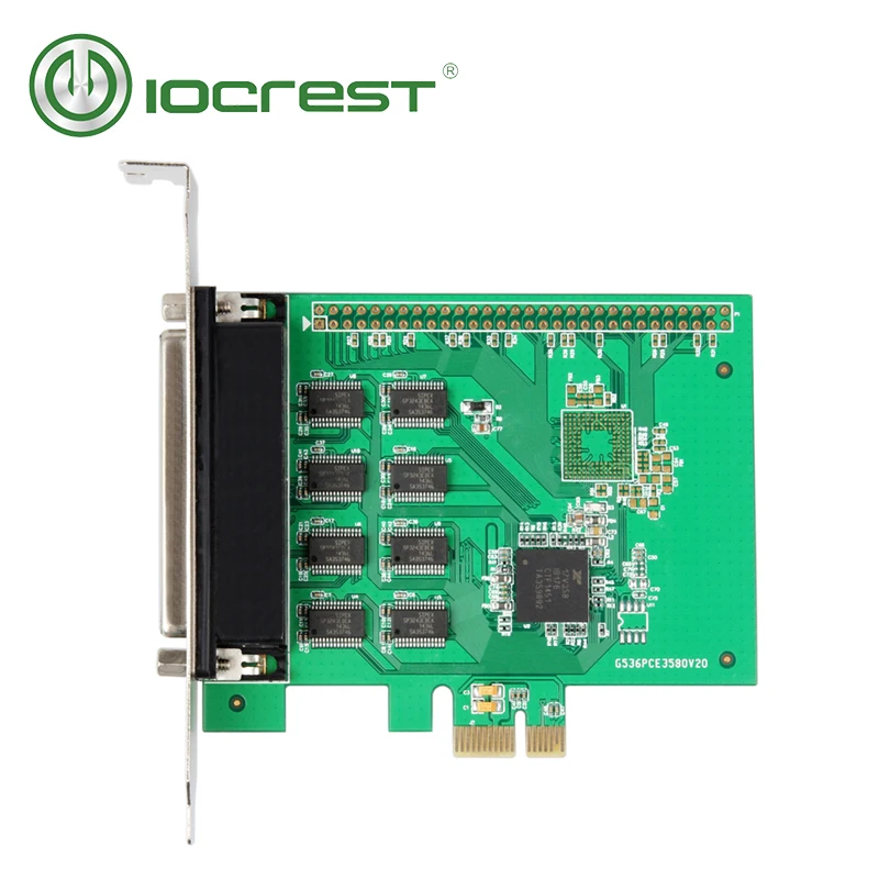 Чипсет IOCREST XR17V358 PCIe 8 портов последовательная карта PCI Express Карта контроллера с