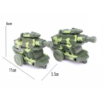 

World War II military model rocket / missile launch missile artillery gun Tricycle car model 1pcs/set Free shipping