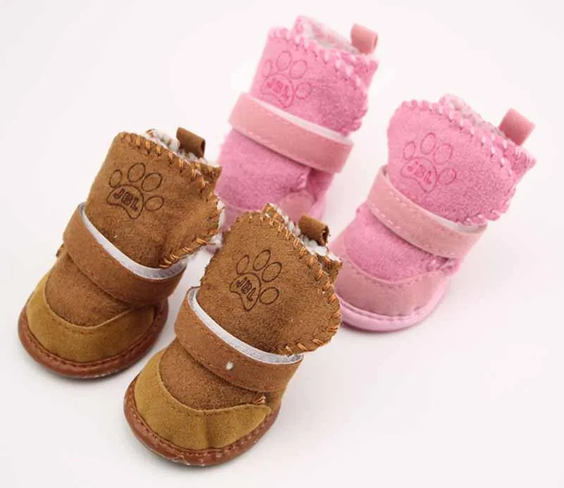SYDZSW Pet Shoes for Dogs Cats Winter Small Dog Puppy Anti-slip Boots Yorkshire Snow Boots Chihuahua Supplies Out Door Pet Porducts2