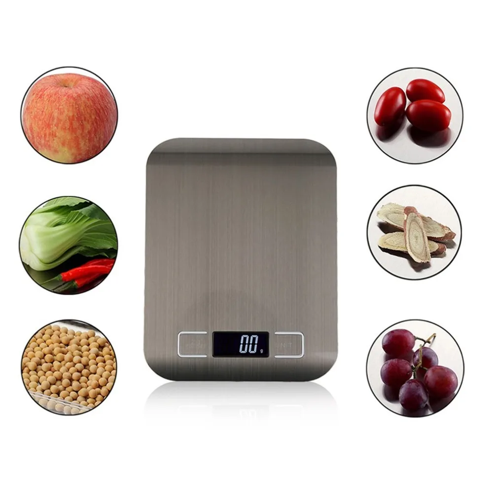 LCD Display Digital Electronic Scales High Precision Household Kitchen Electronic Scale Weighing