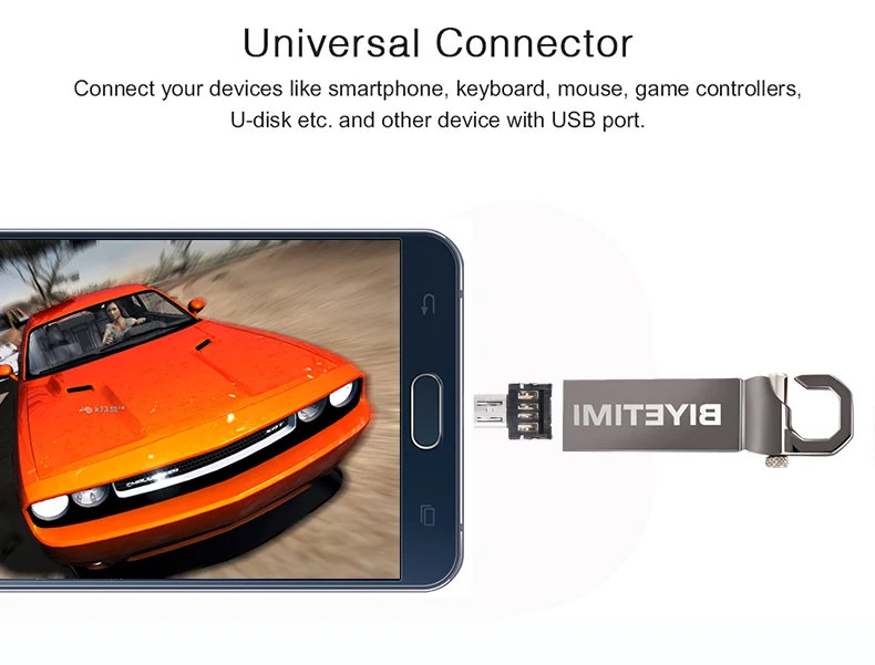 USB A к Mirco USB otg адаптер соединитель конвертер для Android смартфон планшет