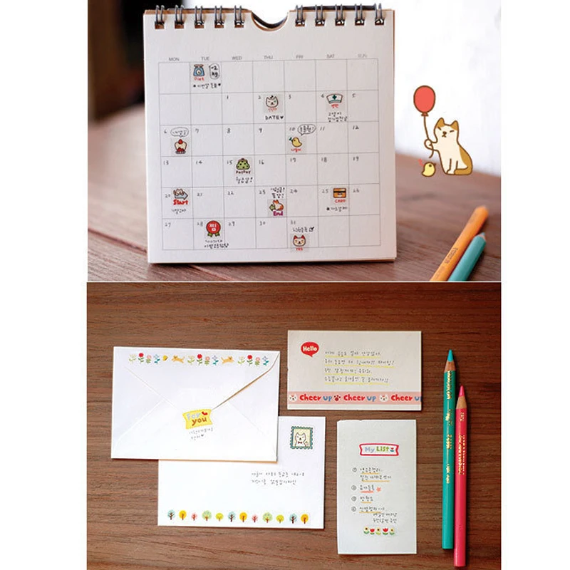 

6 Pcs For IPhone All cell mobile love letter DIY waterproof cap Phone diary Album Photo decoration Pvc Phone Sticker