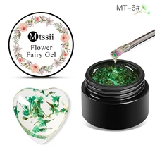 Mtssii, 5 мл, цветочный УФ-Гель-лак, Лаки, гель-краска, сушеные цветы, клей для дизайна ногтей, 3D, сделай сам, дизайн, натуральный Сказочный Гель-лак для ногтей