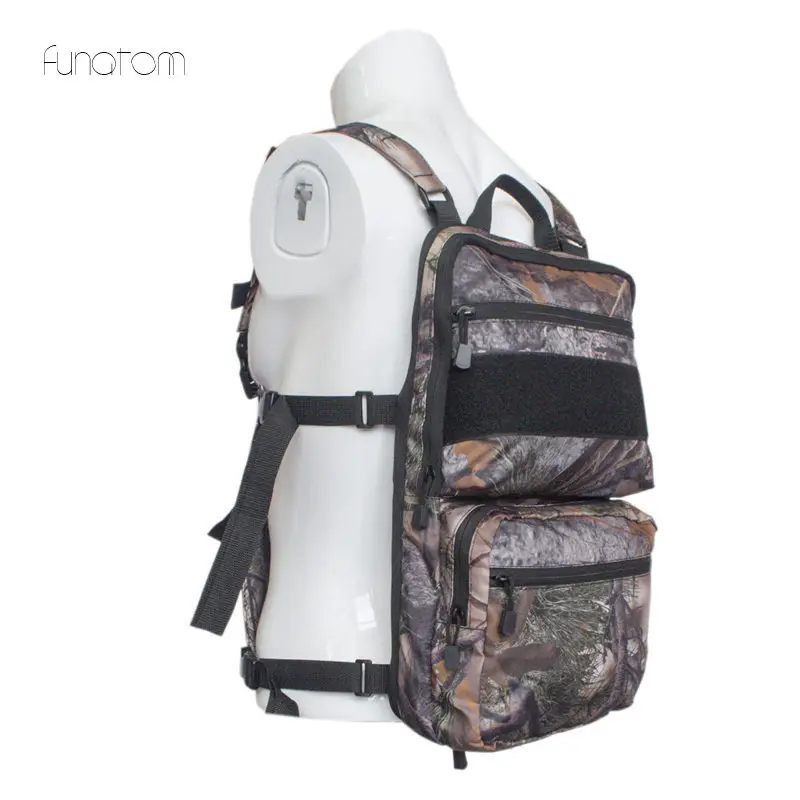 Модная сумка на грудь в стиле хип-хоп Уличная функциональная тактическая охотничья сумка на грудь крест камуфляжная сумка Kanye мужской
