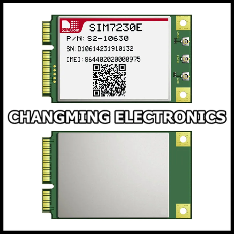 Multiband LTE/hспа/UMTS/EDGE/GPRS/GSM/satellite мини-модуль pcie SIM7230E 1 шт. | Автомобили и мотоциклы