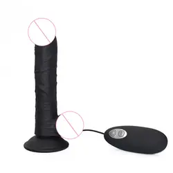 Дистанционное управление реального дилдо Вибраторы интимные игрушки для женщин Женский Masturabtor G Spot Стимуляция вагинальный массаж