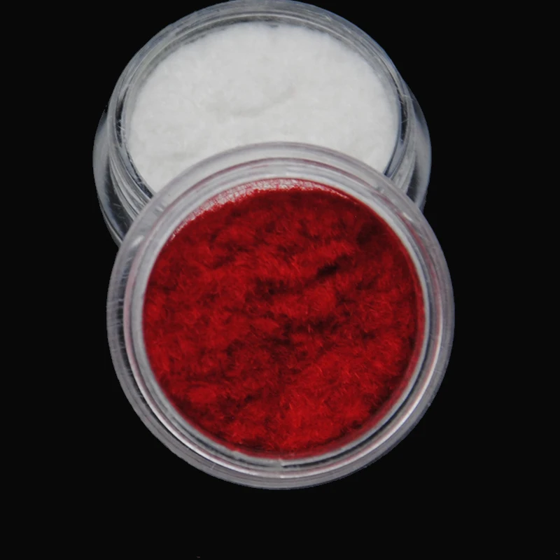 Caliente 25 colores terciopelo flocado polvo conjunto decoración esmalte uñas arte punta diseño barato esmalte uñas pigmento polvo