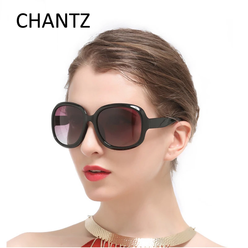 

Retro Polarized Sunglasses Women Brand Designer Reflective Driving Sun Glasses Oversized Metal Hinge Gafas De Sol Mujer Shades