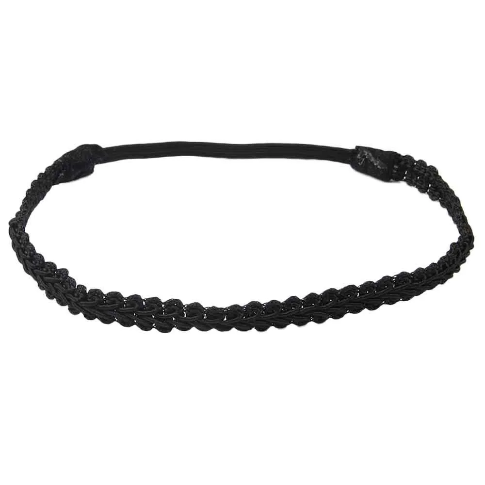 

Headwear elastic for hair fashion ties hair girl Weave haar accessories boys solid headbands head bands Headband JN17B