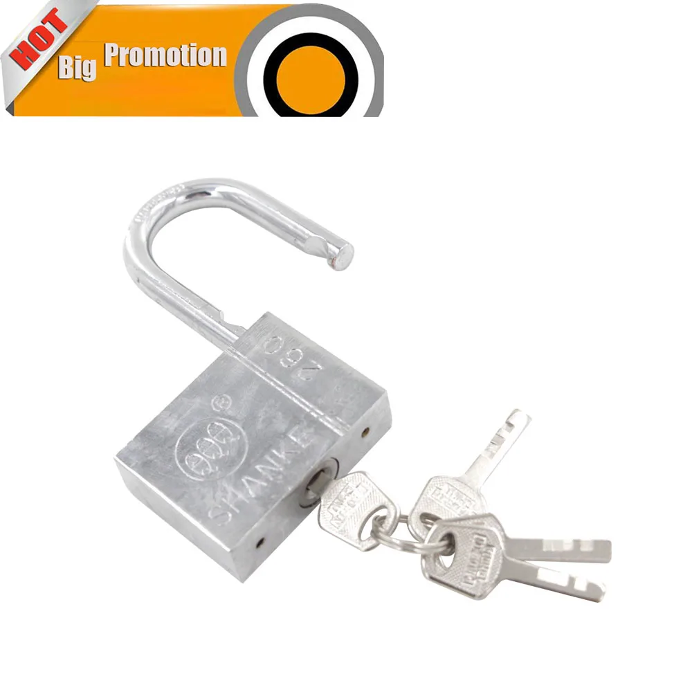 New 40mm Heavy Duty Closed Shackle High Security Solid Steel Lock Padlock 