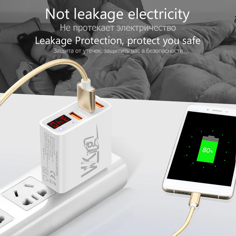 VVKing USB شاحن 3.4A الذكية سريع شحن LED عرض الاتحاد الأوروبي/الولايات المتحدة التوصيل ل فون سامسونج Xiaomi هواوي LG المحمول الهاتف الجدار شاحن VVKing USB شاحن 3.4A الذكية سريع شحن LED عرض الاتحاد الأوروبي/الولايات المتحدة التوصيل ل فون سامسونج Xiaomi هواوي LG المحمول الهاتف الجدار شاحن