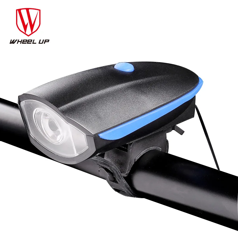 buy WHEEL UP Bicycle Head Light 240 Lumens Waterproof Night Riding Horn Light USB Charging Bike Warning Lights Bicycle Accessories